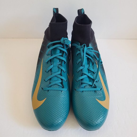 NEW Nike Vapor Untouchable Pro 3 Football Cleats AO3021-012 Size 13 Jaguars Teal main image 6